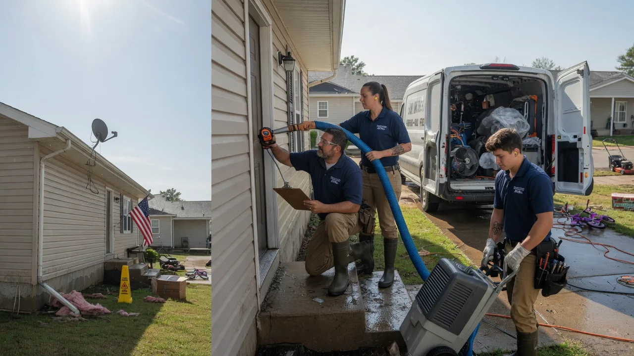 Ceiling Water Damage Restoration in Lanse, PA near me